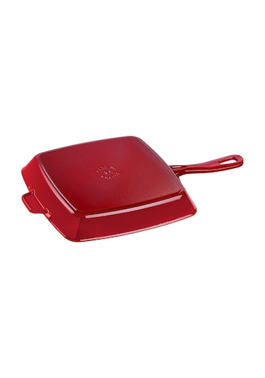 Staub Döküm Amerikan Izgara Tava  Kırmızı 26*26 cm