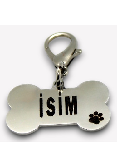 Caramelos Çelik Metal Köpek Künyesi