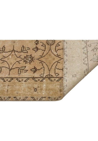 Özel Vintage Eskitme El Dokuma Halı 117 X 216 Cm 9291