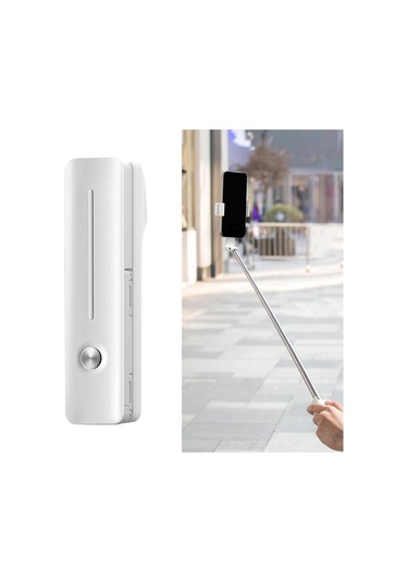 Trendooze Pratik Cep Beden Hafif Fotoğraf Makinesi Beyaz Selfie Tutucu