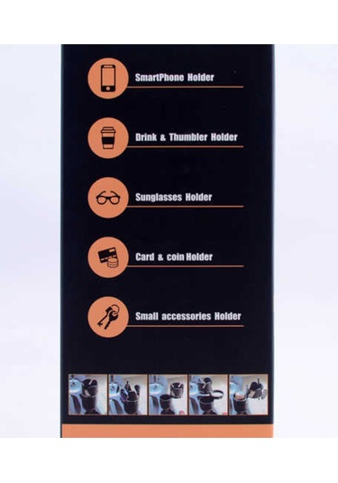 Araç Içi Vites Bölümü Çoklu Bardak Tutucu Sb-1088-Karışık