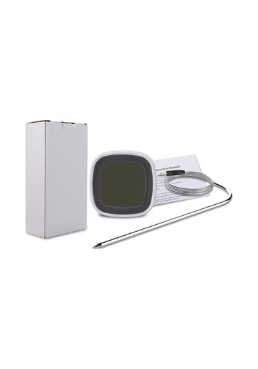 Ganzhoushop Ts-bn53 Termometresi Sıcaklık Ölçer Sertifikalı Mutfak Kablosuz İçermez, Gıda Fda Et Elektronik Ekran Dokunmatik Bpa Barbekü Aracı Ee