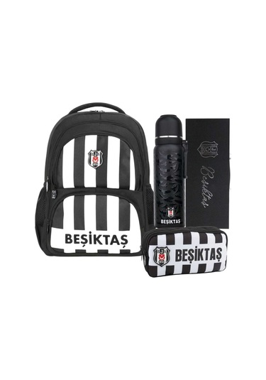 Lisanslı Okul Çantası , Kalem Çantası - Özel Kutusunda Termos Matara Premium Set Çok Renkli Çok Renkli