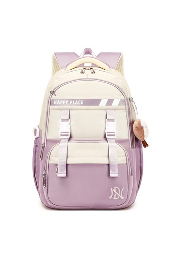 Tenfowee Suya Dayanıklı Kadın Çantası, Vintage Çiçek Desenli Hafif Sırt Çantası, Omuz Dostu Tasarım Çok Renkli