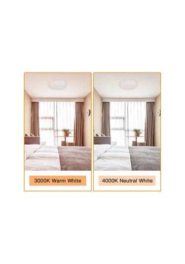 24w Plafonyer Kolay Kurulum Tavan Lambası 120 Derece Işın Açısı Beyaz