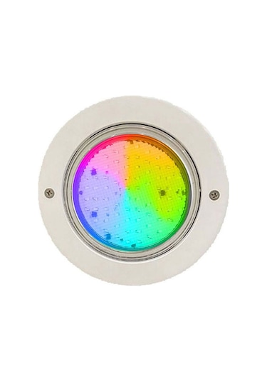 Mini Slim Flat Sıva Üstü Ledli Havuz Armatür 20 Watt Rgb Işık