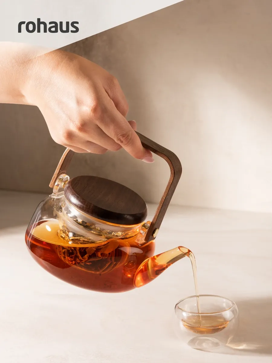 Rohaus Filtreli Ve Kapaklı Demlik, 650ml 258330183 Beyaz