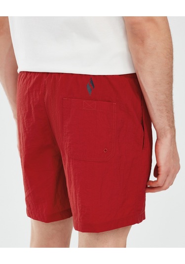 Skechers Swimwear M 5 Inch Swimshort Erkek Kırmızı Deniz Şortu S241138-600 Kırmızı
