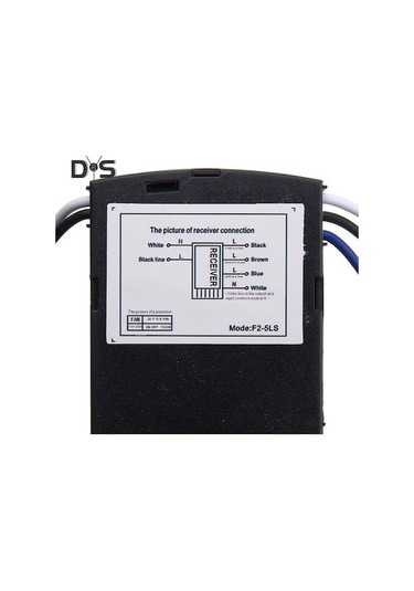 Ranyeek Tavan Fanı Işıklı Kumanda Seti: Kablosuz Alıcı + Kumanda, 4 Zamanlama Seçeneği, 3 Rüzgar Hızı, 85-265v İngilizce