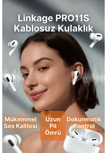 Linkage PRO11S Bluetooth 5.1 Kulak İçi Kulaklık