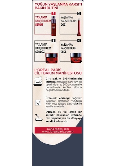 L'Oreal Paris Revitalift Lazer X3 Yaşlanma Karşıtı Serum 30 ML