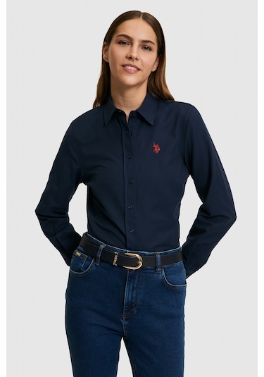 U.S. Polo Assn. U.s. Polo Assn. Kadın Lacivert Gömlek Basic 50324791-vr033