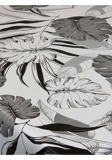 Elyaflı Pvc Masa Örtüsü Modern, Dayanıklı, Silinebilir Ve Şık Görünüm Siyah