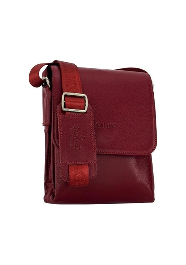 Guard Hakiki Deri Erkek Çanta Bordo 1711 Bordo