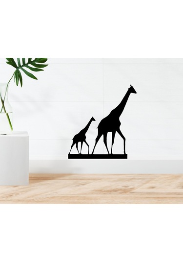 Bk Home Zürafalar Tasarımlı Duvar Sticker-1