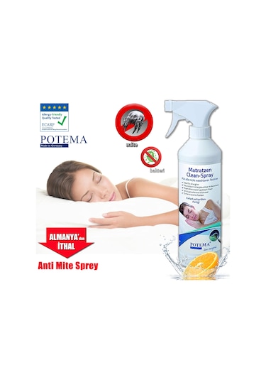 Potema Mite Ev Tozu Akarlarına Özel Hijyen Sprey 500 ML