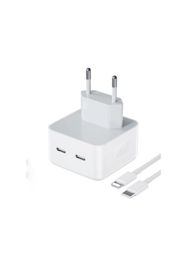 Schitec SCH35 WD 35 W Yeni Nesil Çift Type-C Çıkışlı Kablolu Şarj Aleti