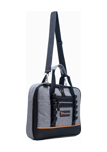Elektronikçi Takım Çantası Çok Gözlü, Su Geçirmez, Dayanıklı Omuz Askılı Alet Çantası