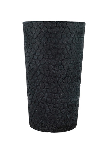 Bostann Dekoratif Saksı - Petra 120 - 80l - Antrasit