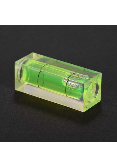 Xindoker Fonograf Çarkı Seviye Aracı, Mini Küresel Seviye, Yeşil Arka Planlı, 2 Adet Set