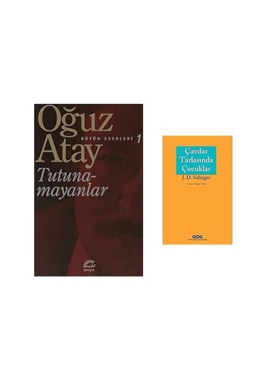 Tutunamayanlar + Cavdar Tarlasinda Cocuklar 2 Set