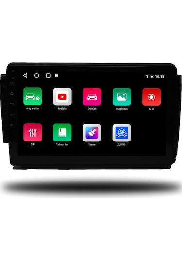 Oskodi Peugeot 208 Android Carplay Multimedya 2012-2020 4gb Ram + 64gb Hafıza