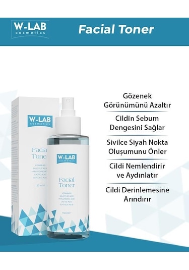 W-Lab Cosmetics Facial Toner 150 ML
