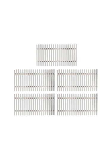 Sinada Havuz Savak Kanal Izgarası Plastik 30 Cm Çift Geçme 5 Metre -toptancıyızbiz