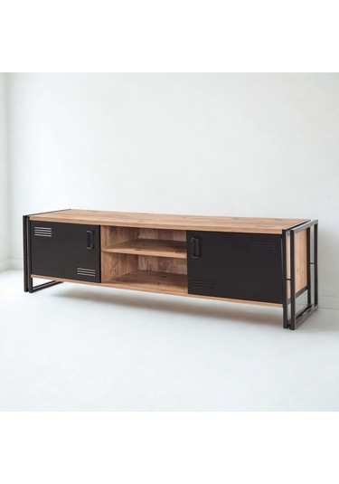 Copenhagen Rexor Tv Ünitesi Atlantik Siyah 180x45x50 Cm Siyah Copenhagen Rexor Tv Ünitesi Atlantik Siyah 180x45x50 Cm Siyah