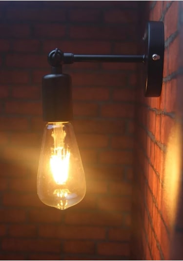 Mylights Rustik Mafsalı Hareketli Aplik E27 (549238527) Diğer