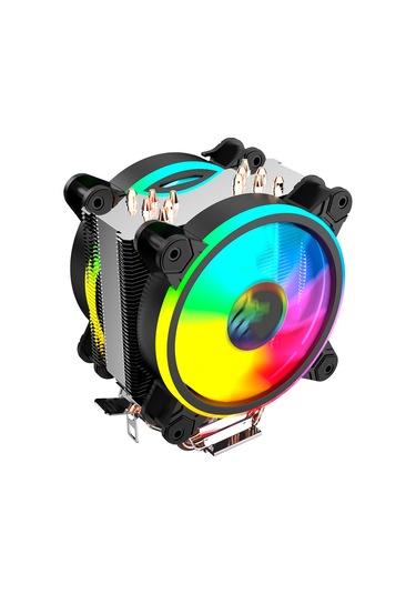 Gametech Hd6.2 Pro Cpu Soğutucu 2X12 Cm Led Fan Intel Amd 2011