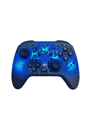 Yues Switch Pro Controller Oyun Kolu Joystick Işıklı Siyah