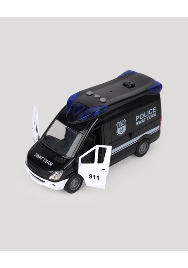 Sesli Ve Işıklı Polis Swat Ekip Aracı