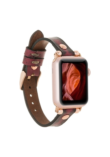 Bouletta Apple Uyumlu  Watch Deri Kordon 38-40-41Mm Vintage Ferro (480815750)