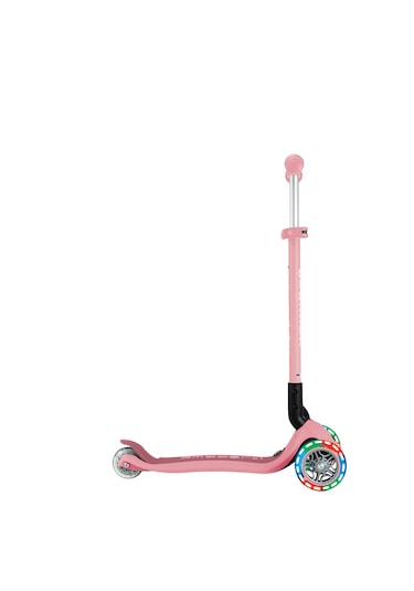 Globber Go-Up Aktive Light Işıklı Scooter - Pastel Pembe