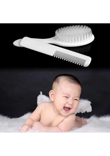 Adet/takım Yumuşak Bebek Tarak Fırça Bebek Saç Fırçası Yenidoğan Bakım Bakımı Saç Bakım Ürünleri Saç Fırçası Kafa Masaj Tarak Bakımı