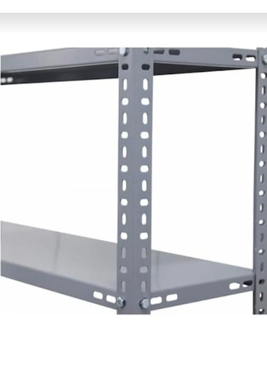 43x75x250 7 Katlı Çelik Raf Galvaniz