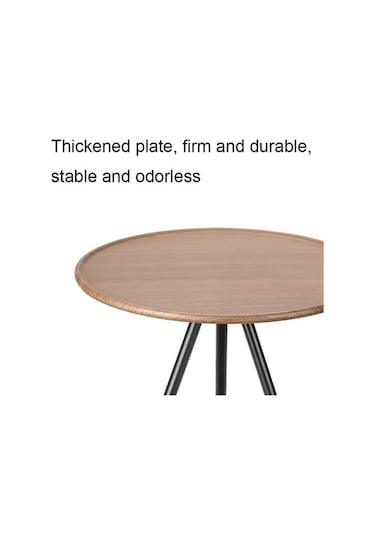 Prestigegoods Alüminyum Alaşımı Katlanır Küçük Yuvarlak Kamp Masası, Taşınabilir Kaldırılabilir, Siyah, 37x37x35-56 Cm, 865 Gr Siyah