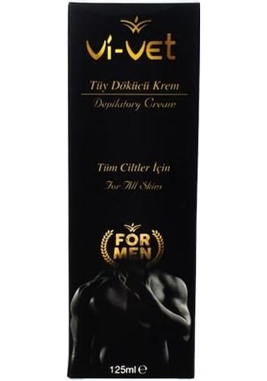 Vi-Vet Tüy Dökücü Krem 125 ML Erkek