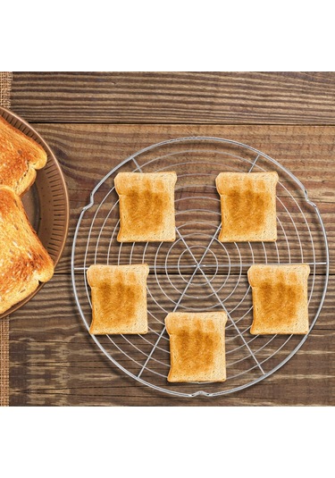 Barbekü, Kamp Ve Piknik İçin Yuvarlak Metal Izgara Ağı