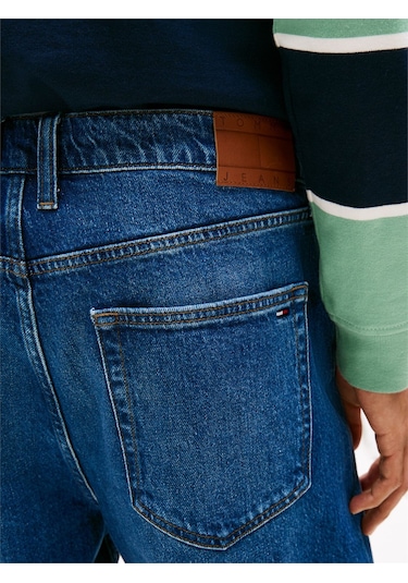 Tommy Hilfiger Isaac Rlxd Tprd Bı0152 Co Erkek Mavi Jean - Dm0dm20191 Tommy Hilfiger Isaac Rlxd Tprd Bı0152 Co Erkek Mavi Jean - Dm0dm20191