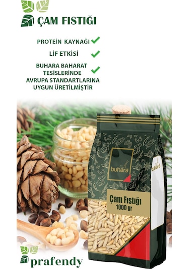 Buhara Çam Fıstığı 1000 Gr