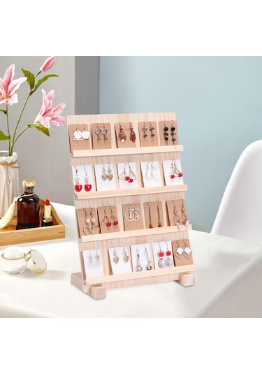 Suntek Magideal Tabanlı Küpe Ekran Standı Taşınabilir Kart 4 katman