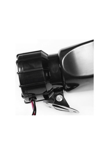 Pazly 7-sound Araba Uyarı Hoparlörü 12v Kamyon Siren Pa Sistemsiyah