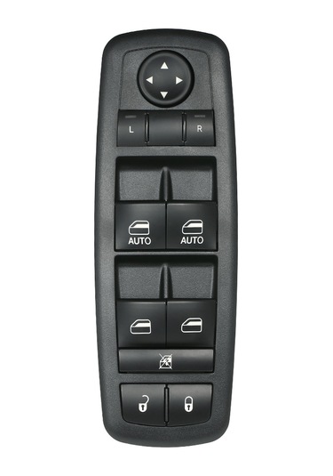 Teltree Dodge Ram 1500/2500/3500 2009-2012 Pencere Kontrol Anahtarı - Quad Ve Crew Cab Uyumlu 1-gang