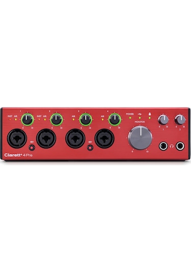 Focusrite Clarett+ 4pre Usb-c Ses Kartı