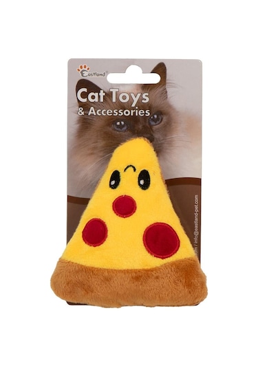 Eastland Catnipli Hışırtılı Peluş Pizza 11cm