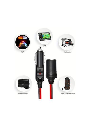 Boatshop1 1 Adet Sigara Çakmak Fişi 457 Metre Uzunluğunda 15a Sigortalı Ağır Hizmet Araba Çakmak Kablosu 12v 24v Universal Usb Konnektör Lastik Şişirici Temizleyici Adaptör Uyumlu Boatshop1 1 Adet Sigara Çakmak Fişi 457 Metre Uzunluğunda 15a Sigortalı Ağır Hizmet Araba Çakmak Kablosu 12v 24v Universal Usb Konnektör Lastik Şişirici Temizleyici Adaptör Uyumlu