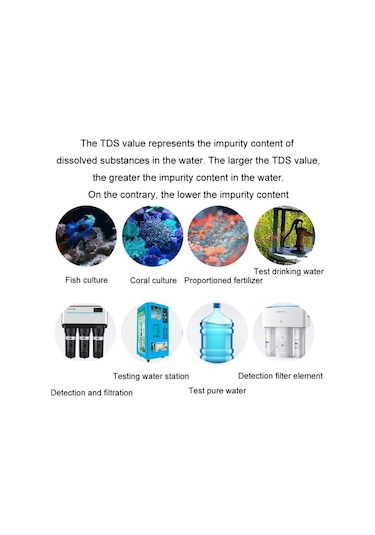 Butuglobal Tds Yüksek Hassasiyetli Su Kalitesi Test Kalemi Dedektörü