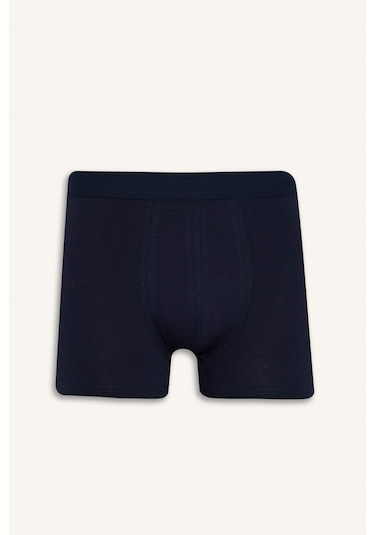 Defacto Regular Fit Çizgili 3lü Boxer T4935az25aunv135 Lacivert